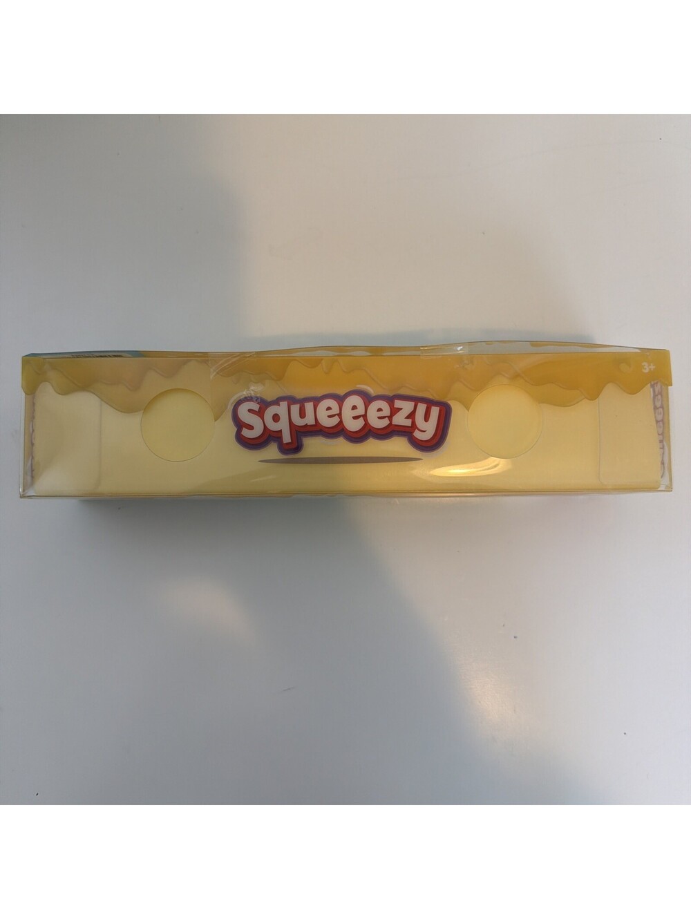 Jumbo Squeezy Butter Squishy by Sunny Days, In Plastic Case Viral Squeeze Toy